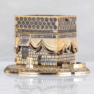 Turkish Decorative Kaaba Trinket, Souvenir with 99 Names of Allah Islamic Showpiece-5,490 - Image 1
