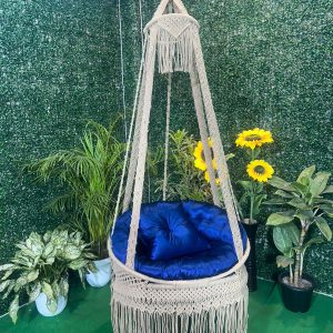 Blue Pearl Hanging Swing - Image 1